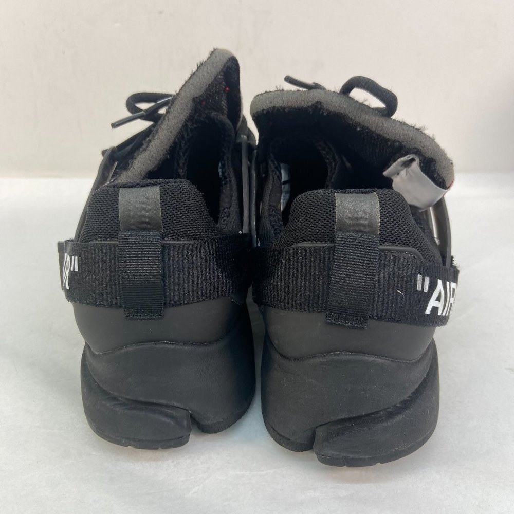 Nike Air Presto OFF-White Virgil The Ten 2018 AA3830-002  Black Lace Up Sneakers - Picture 4 of 15